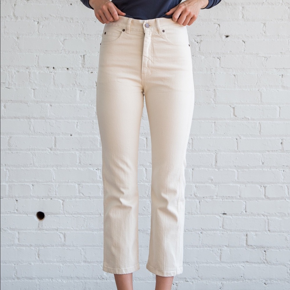 Caron Callahan Joni Jean in Ivory, Size 6
